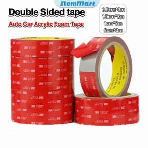 ItemMart 3M Auto Car Acrylic Foam High Strength Double Sided Attachment Tape Roll 2cm x 3m