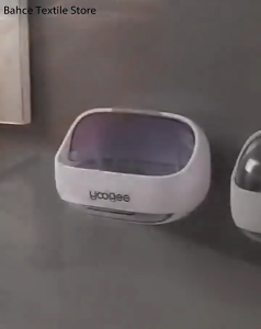 Soap Shelf  Soap Box Wall Mounted Soap Storage Rack Capsule Design Soap Shelf With Drainage Rack  Clamshell Drain