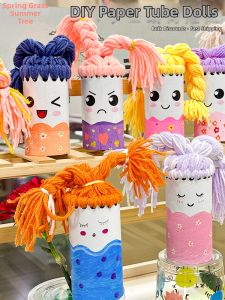 Braiding and Crafting Kindergarten DIY Toy