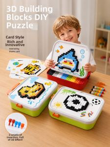 Mushroom Pins Puzzle Educational Toy