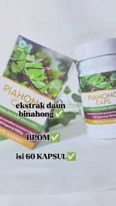 OBAT TIPES Piahong Caps Kapsul Ekstrak Daun Binahong Mampu Menyembuhkan Sakit Tipes ORIGINAL