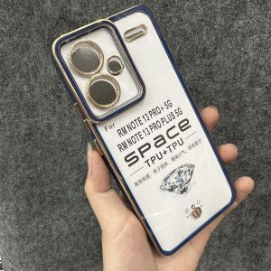 [ Ảnh thật ] Case ốp lưng Xiaomi redmi Note 13 pro plus 5G dẻo trong xu viền màu bóng đẹp sang trọng bảo vệ camera