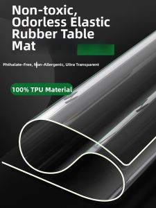 PINZHIWEI | Transparent Waterproof and Oil-Resistant Heat-Insulating Table Pad