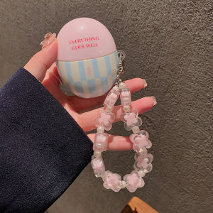 Huawei Freebuds6i Premium Edition Protective Case Gradient Stripes Creative Crystal Bracelet Compatible with Freebuds5i Pro3