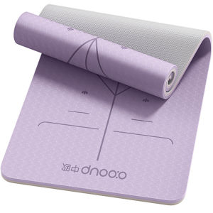 หนาขนาดใหญ่กว้างเสื่อโยคะกันลื่นสําหรับออกกําลังกายหน้าแรกกระโดดเชือก Mat Silent Shock Absorption กีฬาชั้นโดย Oooup