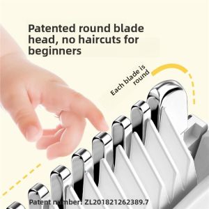 MONLEYTA | German Baby Hair Clipper Ultra Quiet Automatic Hair Trimming Baby Special Electric Hair Clipper For Newborn Children