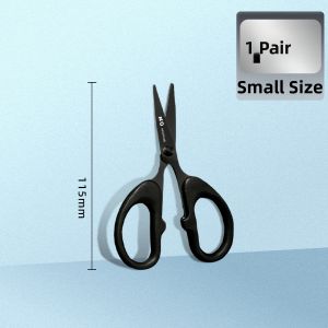 M&G | Black Blade Stainless Steel Non-Stick Anti-Rust Thick Sharp Scissors 3 Set