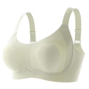 Miiow | Wireless Seamless Bra Women Full Cup Thin Summer Anti-Sagging Side Fatigue Reduction Large Size Underwear Youth Female Vest Style