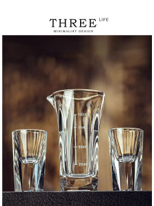 Crystal Glass Liquor Cup Decanter Set