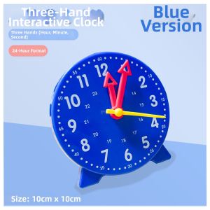 JIFANPAUL | Montessori Math Clock Educational Toy for Time Recognition