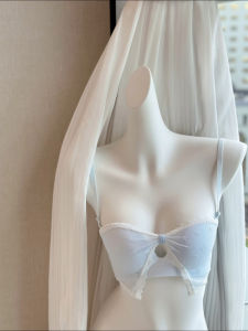 Áo Ngực Ren Không Dây Màu Xanh Lam Gợi Cảm Cho Nữ Nâng Ngực Chống Chảy Xệ Chống Mỡ Thừa Áo Ngực Mùa Hè 2025