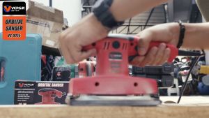 VERGIN เครื่องขัดกระดาษทราย เครื่องขัดสั่นยาว 260W รุ่น VG-9035 | มอเตอร์ทองแดงแท้