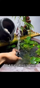 Ultra-Quiet Submersible Water Fountain Pump Filter Fish Pond Aquarium Water Pump Tank Garden Fountain