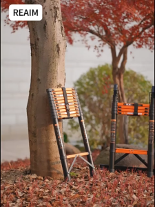 REALM MALL  บันไดพับได้   บันไดสแตนเลสพับได้  บันไดยืดหดได้  บันไดอเนกประสงค์  1.7+1.7/2.9+2.9m  สามารถแบก300KG  2.5mmบรรไดมิเนียม แข็งแรง เสถียร พกพาได้สะดวก ส่งจากไทย บรรไดมิเนียม แข็งแรง เสถียร พกพาได้สะดวก ส่งจากไทย ﻿