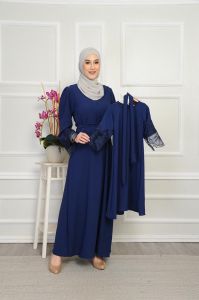 Set ibu dan Anak - Abaya puff Humaira