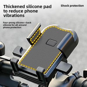 MONLEYTA | Shockproof Bike Phone Holder Mountain Road Bicycle Handlebar Stand Special Electric Vehicle Equipment Navigation Professional