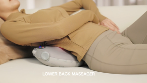 SKG T1-2 Pro Shiatsu Back Massager with Heat Pain Relief Deep Tissue 4D Electric Kneading Massage