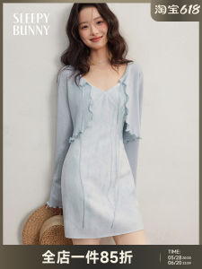 Đầm A-Line Dáng Ngắn Cổ V Cho Phụ Nữ Bé Gọn Eo Thon