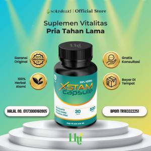 XSTAM CAPSULE SOLUSIKU Suplemen Vitalitas Pria Tahan Lama Originial 100%
