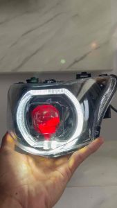 Lampu Depan Revo FI Injeksi Custom Biled Matrix X1