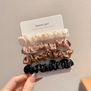 NING ZHOU | French Satin Elastic Hair Bands