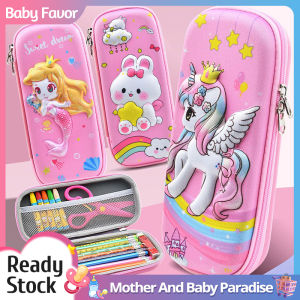 3D Cloth Stationery Boys And Girls Cartoon Spaceman Unicorn Creative 3D High Capacity Pencil Case Cute Storage Pen Box Pen Bag Stationery Pouch School Supplies Pencil Case