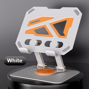 Rotating Tablet Stand with Carbon Steel Frame and Silicone Grip NO259
