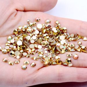 เพชรเทียมพื้นแบน แก้ว โลหะ เครื่องประดับตกแต่งเล็บโทรศัพท์มือถือ ดีไซน์รูปเพชร ชิ้นส่วน DIY ประดับผม