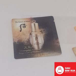 Tinh chất Whoo Cheongidan Radiant Anti-Aging Rejuvenating Serum 1ml Travel Size