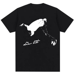 Sanrio | Rapper Playboi Carti Die Lit Garment Dyed T Shirts I Am Music Hip Hop Vintage Short Sleeve Women Oversized Cotton Punk T-Shirts