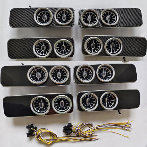 ABS carbon firber Interior Roof Air Vent Outlet Cover Trim Accessories for Mercedes-Benz vito V-Class W447 2014-2023 V250 V220