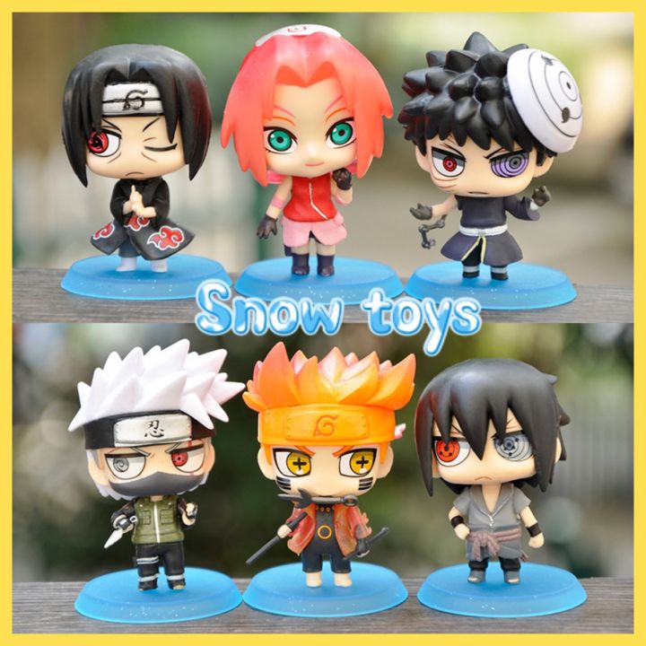 Mô hình Naruto - 6 mẫu tùy chọn: Kakashi Uchiha Sasuke Sakura Naruto ...
