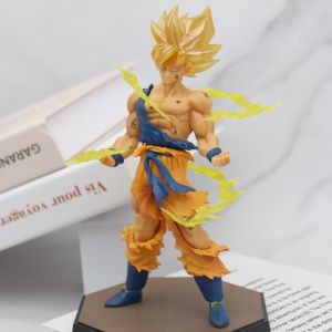 <Available> 17CM Goku Super Saiyan Figurine Dragon Ball Z Vegeta Gohan Legends Figura Dolls Model Collections Kids Toys