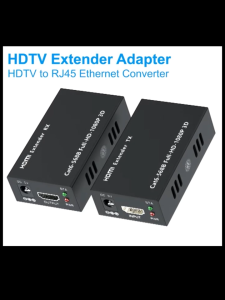 30M / 60M 1080P FHD HDMI Extender 60M Extension Over Single Cable CAT5E/6 Ethernet RJ45 to HDMI Extension Adapter / Transmitter Receiver ~ Full HD Signal