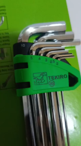 KUNCI L TEKIRO SQUARE PANJANG / HEX KEY SET LONG TEKIRO ASLI! BISA COD / Kunci l 1set komplit / Kunci l 1 set lengkap tekiro panjang / Kunci l bintang 1set / Kunci l 1set tekiro ori / Kunci l kembang set tekiro