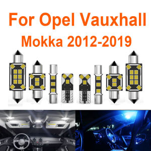 Abright 12Pcs For Opel Vauxhall Mokka X J13 2012 2013 2014 2015 2016 2017 2018 2019 Car LED Interior Light Accessories Canbus