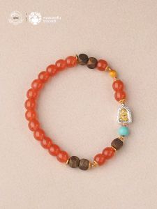 POTALA PALACE | Cinnabar Agarwood Prayer Beads Wearing Necklace