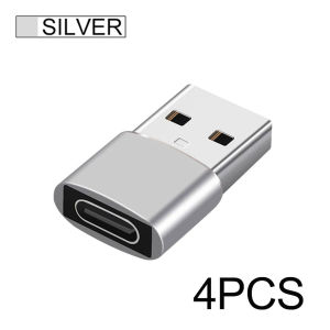 NNBILI 4PCS USB To Type C OTG Adapter USB USB-A Male To USB Type-c Female Converter For Macbook Samsung S20 USB C OTG Connector