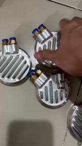 Nắp Cam Tròn CNC 3D Dành Cho Wave -Dream -CUB- Có Cảm Biến Và Ống Thông Hơi.Phụ Tùng