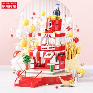 KFC High Difficulty Hell Level 25 Year New Model Giant Building Blocks for Boys Educational Assembly Toys from China