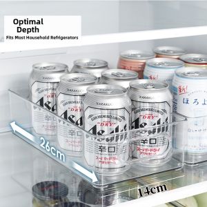 Transparent Food Storage Box For Refrigerator