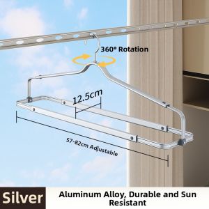 Indoor Outdoor Drying Blanket Clothes Hanger Foldable