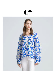 Autumn Winter Silk V-neck Thin Shirt