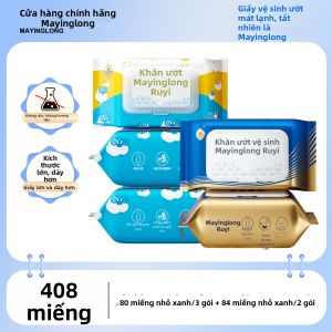 MAYINGLONG | Khăn Ướt Dạng Kết Hợp Từ Thảo Mộc pH Nhẹ