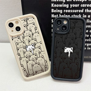 Case for Samsung Galaxy A05 A04 A03 A02 A15 A14 A13 A12 A11 A25 A24 A23 A22 A21S A20 A35 A34 A33 A32 A31 A30 Anti-fall Angel Eye Design Motif Cartoon Cat Shiny Kitten