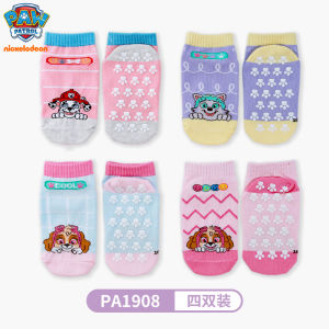 Anti-Slip Cotton Socks for Girls Cartoon Floor Socks Spring Autumn Winter Style Medium Bed Socks for Kids 3-8 Years Old
