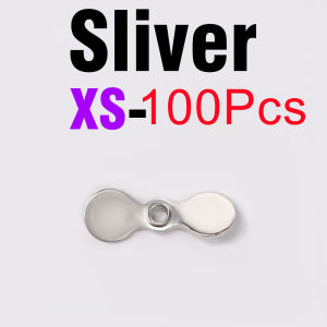100Pcs Mini Metal Propeller Spinner Blades Gold Silver Rotating Sequins DIY Fishing Lure Making Accessory for Spinnerbait