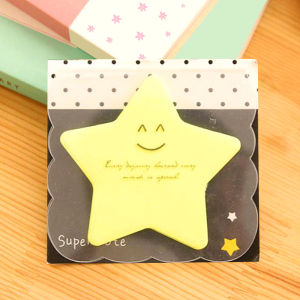 30 sheets Creative Candy Color Notes Cute Cartoon Special-shaped Office Message Sticker Cute Cartoon  Note Sticker Wholesale