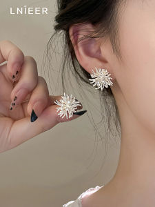 Lnieer | Elegant 925 Sterling Silver Ear Studs