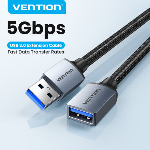 Vention | Vention USB Cable USB 3.0 Extension Cable Male to Female 3.0 USB Extender Cable for PS4 Xbox Smart TV PC USB Extension Cable